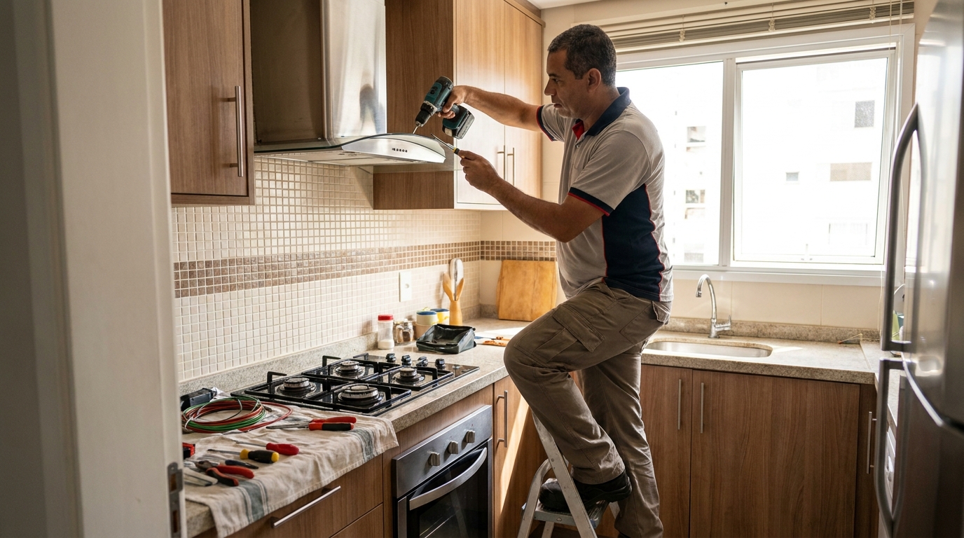 Instalação de Exaustor em Curitiba‑PR