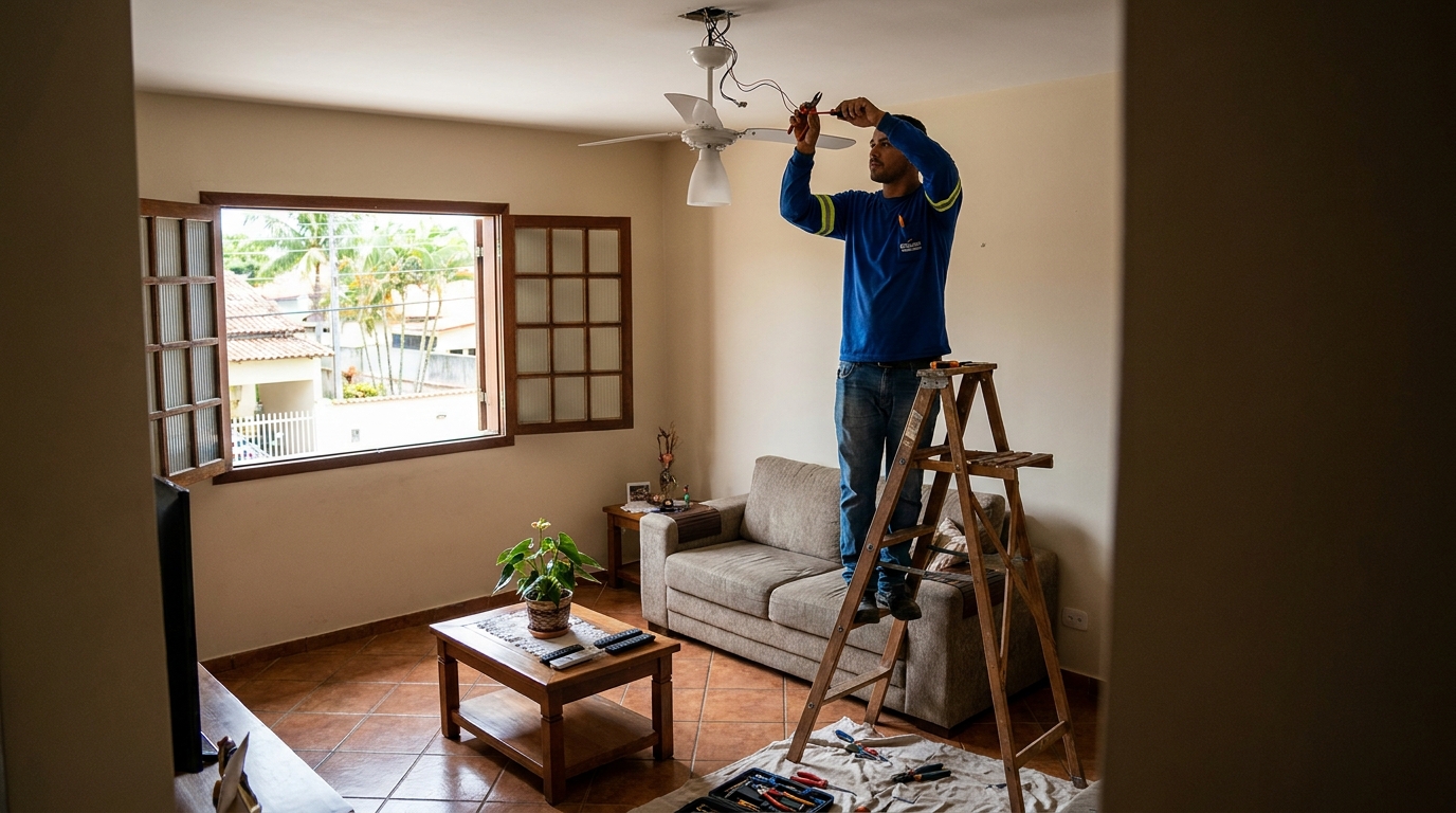 Reforço de Suporte no Teto em Curitiba‑PR